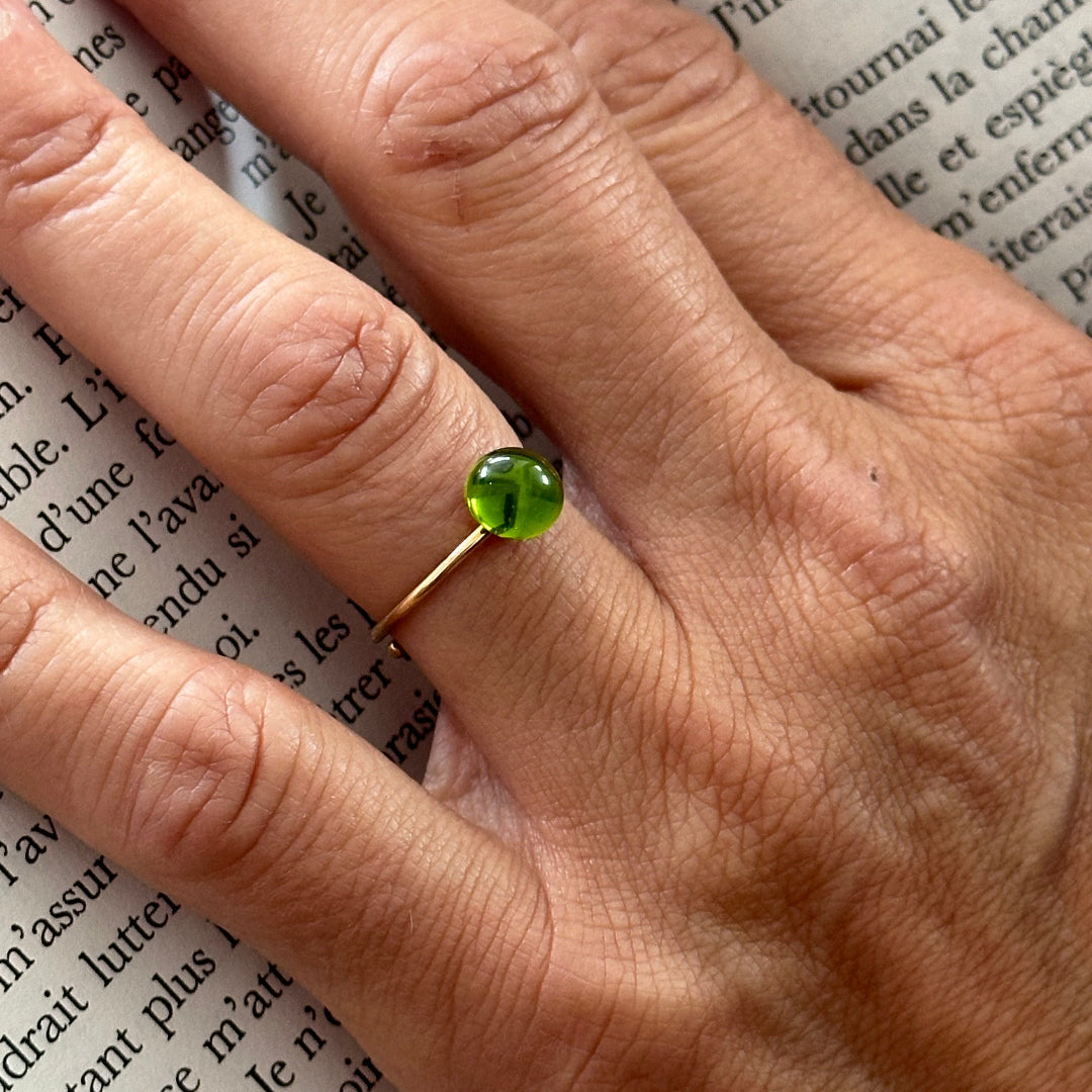 Bague Petite Perle de Champagne