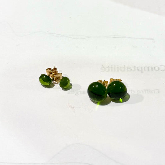 Boucles d'oreilles -  Perles de Champagne