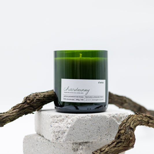 Bougie parfumée Chardonnay – Cépages champenois