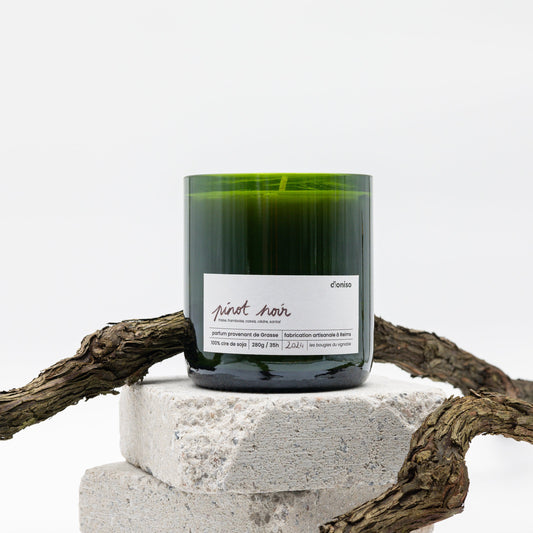 Bougie parfumée Pinot Noir – Cépages champenois